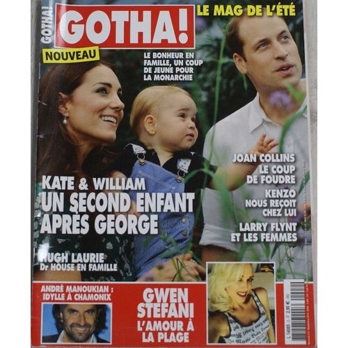 Gotha 2 Kate William H Laurie J Collins Kenzo L Flynt Charden T Pinot