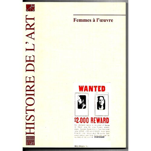 Histoire De L'art N° 63, Octobre 2008 - Femmes À L'oeuvre