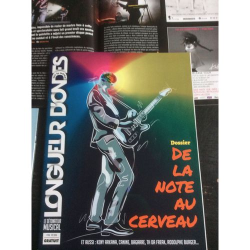 Sur La Même Longueur D' Ondes N° 86 : De La Note Au Cerveau / Arkana-Canine-Bagarre-R. Burger (2018)