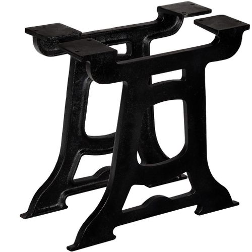 Pied De Table Basse 2 Pcs Cadre En Y Fonte