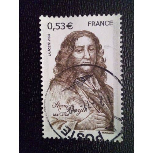 Timbre Oblitéré "Pierre Bayle"