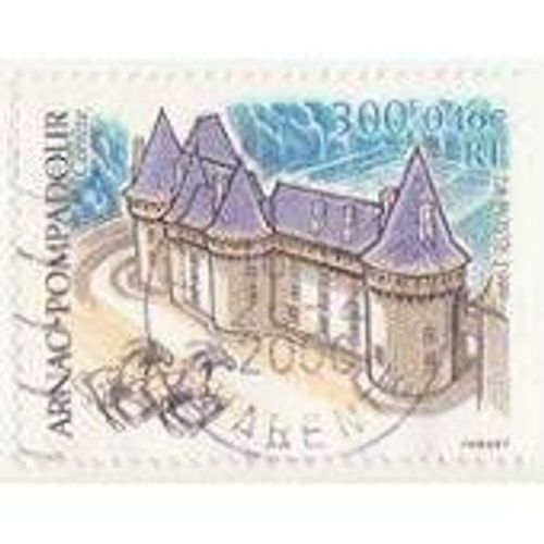 Timbre Oblitéré - Arnac-Pompadour"