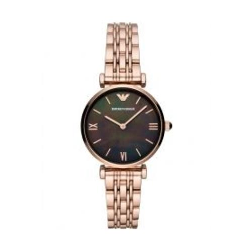 Emporio Armani Ar11145 Rose Gold-Tone Stainless Steel Ladies Watch