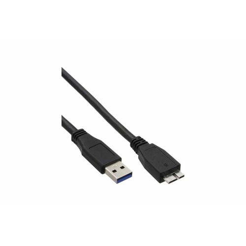 InLine® Câble USB 3.0 , Type A vers micro B - Noir 2m