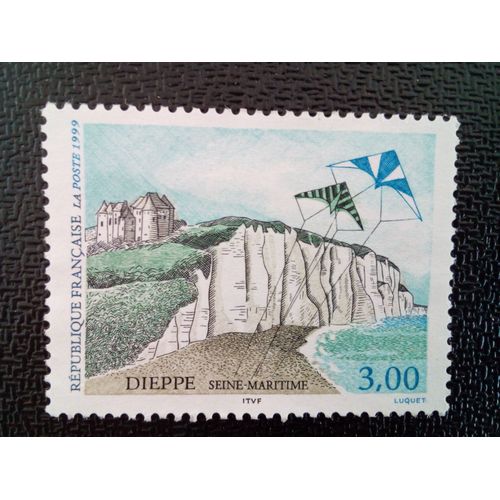 Timbre France Yt 3229 Dieppe 1999