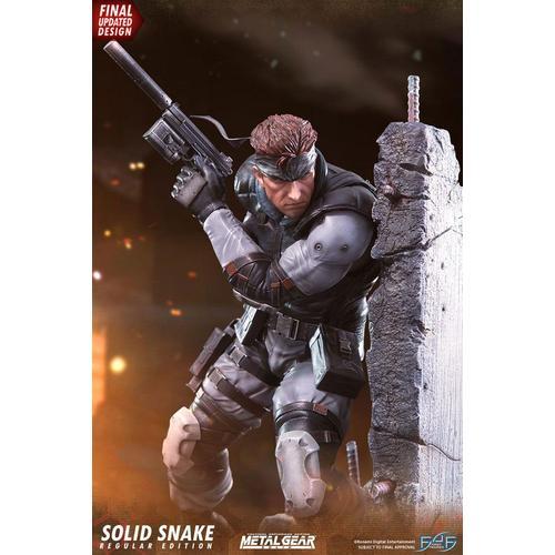 Metal Gear Solid Statuette Solid Snake 44 Cm