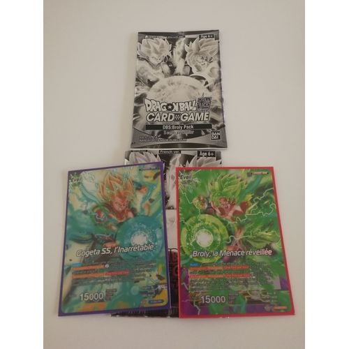 Pack Broly Dragon Ball Super Gogeta Dbscg