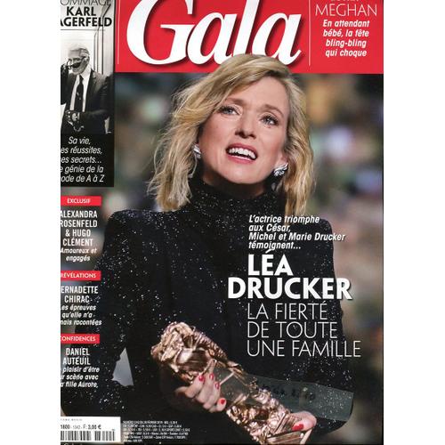 Gala - N°1342 : Léa Drucker - La Fierté De Toute Une Famille