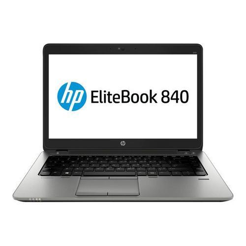 HP EliteBook 840 G2 - 14" Core i5 I5-5300U 2.3 GHz 8 Go RAM 256 Go SSD Noir AZERTY