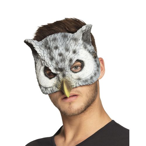 Demi Masque Chouette Adulte Taille Unique