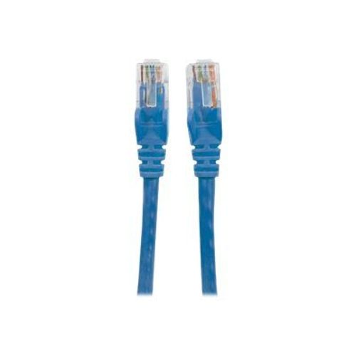 Intellinet Network Patch Cable, Cat6, 20m, Blue, CCA, U/UTP, PVC, RJ45, Gold Plated Contacts, Snagless, Booted, Lifetime Warranty, Polybag - Cordon de raccordement - RJ-45 (M) pour RJ-45 (M) - 20...
