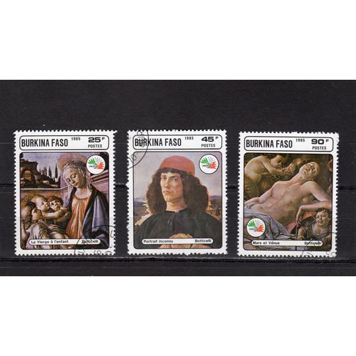 Timbres-Poste Du Burkina (Italia 85. Exposition Philatélique Internationale À Rome)