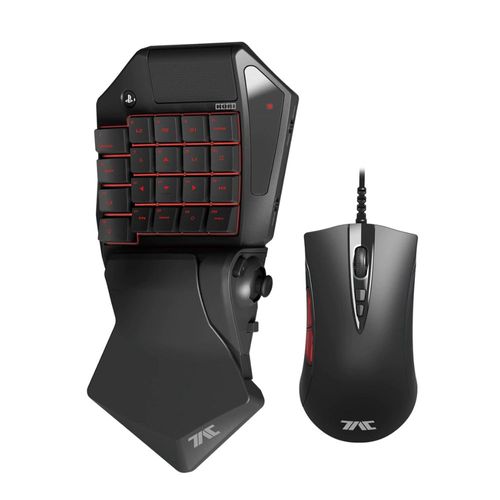 Hori Tac Pro - Ensemble Pavé Numérique Et Souris - Rétroéclairé - Usb - Pour Sony Playstation 4