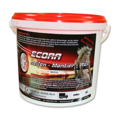 Creme Pneu Blanche Ecora 5kg Pour Le Montage Des Pneus