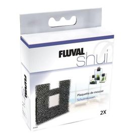 2 Plaquettes De Mousse Pour Aquariums Shui