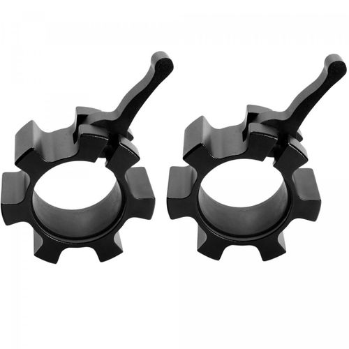 Gorilla Sports - Paire De Bloques-Disques Olympiques 50/51 Mm - Version Premium - Couleur : Noir