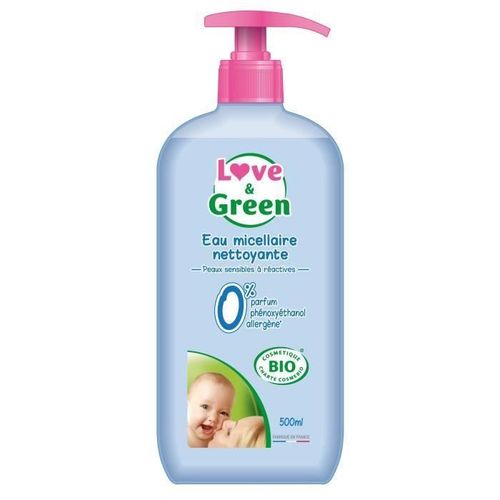 Love Et Green Eau Nettoyante Hypoallergenique 500ml