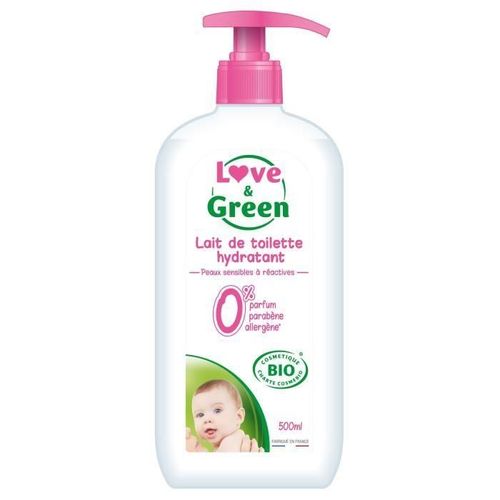 Love Et Green Lait De Toilette Hypoallergenique 500ml