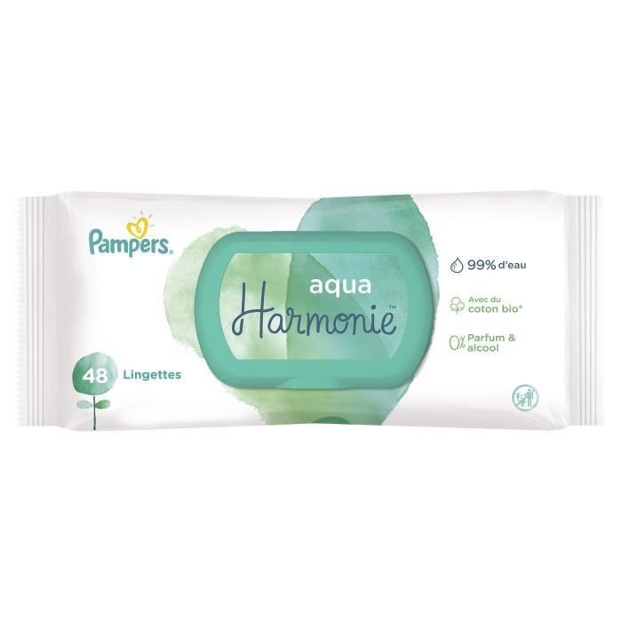 Aqua Harmonie Lingettes Pour Bebe 48 Lingettes Rakuten