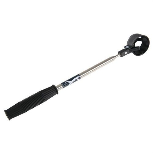 Epuisette Telescopique Des Balles De Golf - 38 Cm - Noir Et Gris