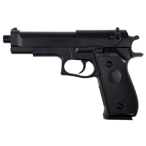 Replique Pistolet A Bille M92 Saigo Defense Spring Abs Noir 0.5 Joule Sg00002 Airsoft