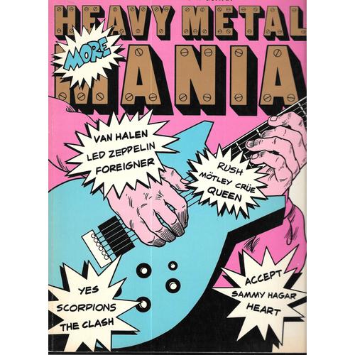 Song Book Heavy Metal Mania