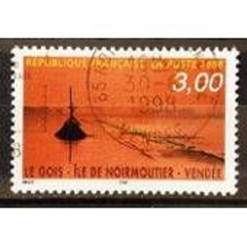 Timbre Oblitéré "Le Gois - Île De Noirmoutier"