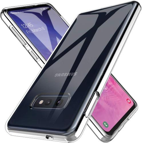 Samsung Galaxy S10e Housse Etui Housse Coque De Protection Silicone [Transparent]