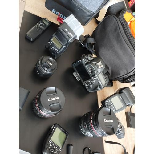 CANON EOS 5D MARK IV 30.4 MPIX + Objectif Canon Lens EF 50 mm 1:1.8 STM + Objectif Canon Lens EF 50 mm 1:1.2 L USM + Objectif Canon Zoom Lens EF 24-70mm 1:4 L IS USM