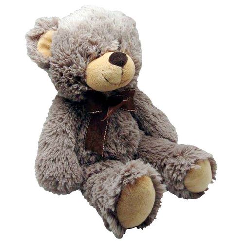 Peluche Ours En Acrylique Gris Foncé 30 Cm