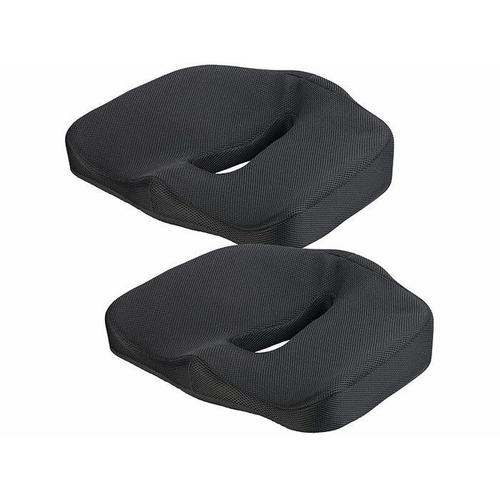 2 Coussins Ergonomiques À Mémoire De Forme Pour Assise