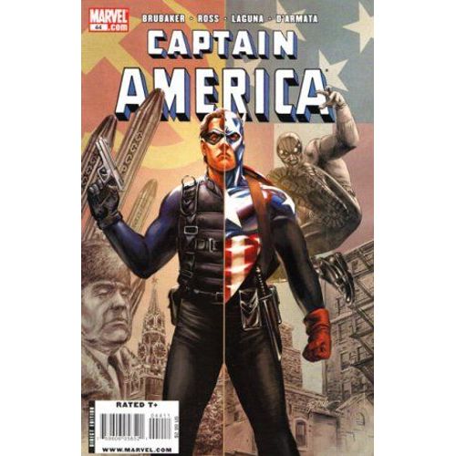 Captain America # 44 ( V.O. 2009 ) ** Vs. Batroc ! Black Widow **