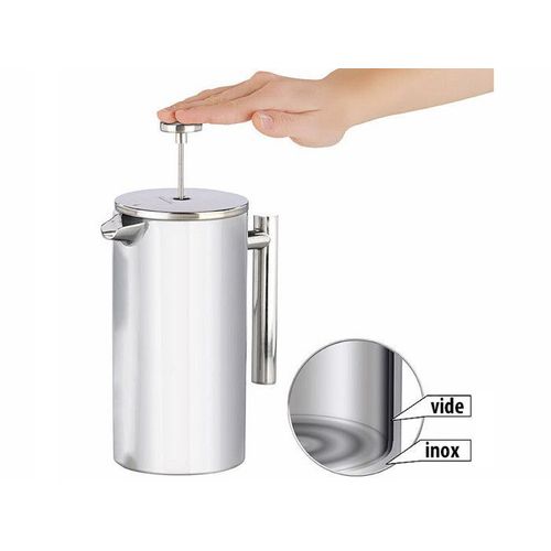 Cafetière À Piston 1,5 L Avec Double Paroi