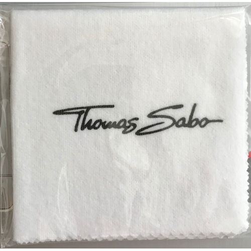 Chamoisine Blanche Thomas Sabo Carrée 18 Cm X 18 Cm