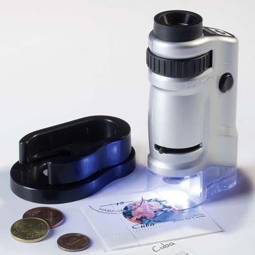 Microscope Avec Zoom Et Led, 20 Fois Et 40 Fois