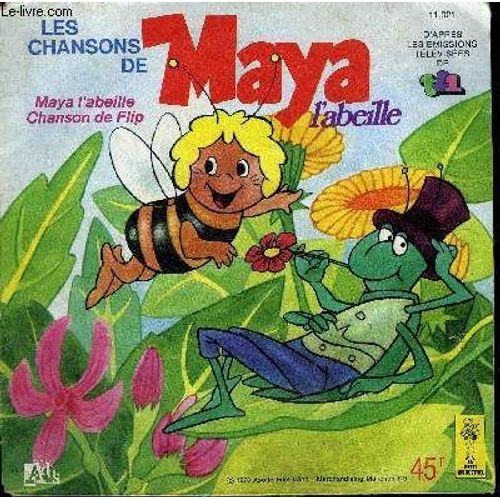 Disque 45t // Les Chansons De Maya L Abeille