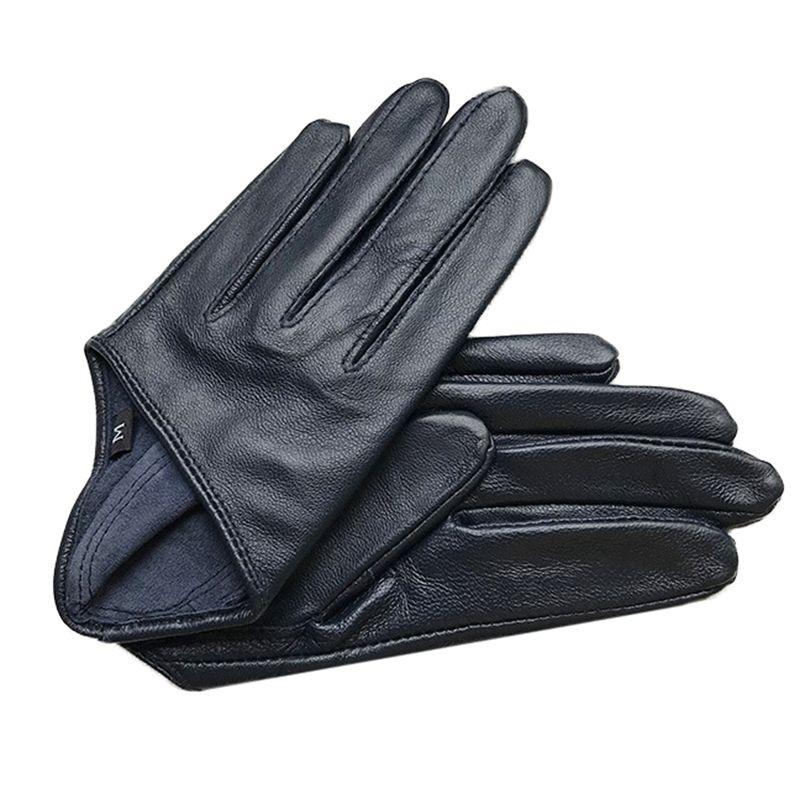 Gants En Cuir Vritable Pour Femmes Mitaines Fminines lga...