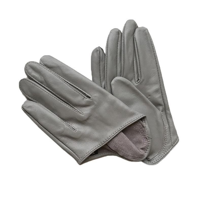 Gants En Cuir Vritable Pour Femmes Mitaines Fminines lga... - 5