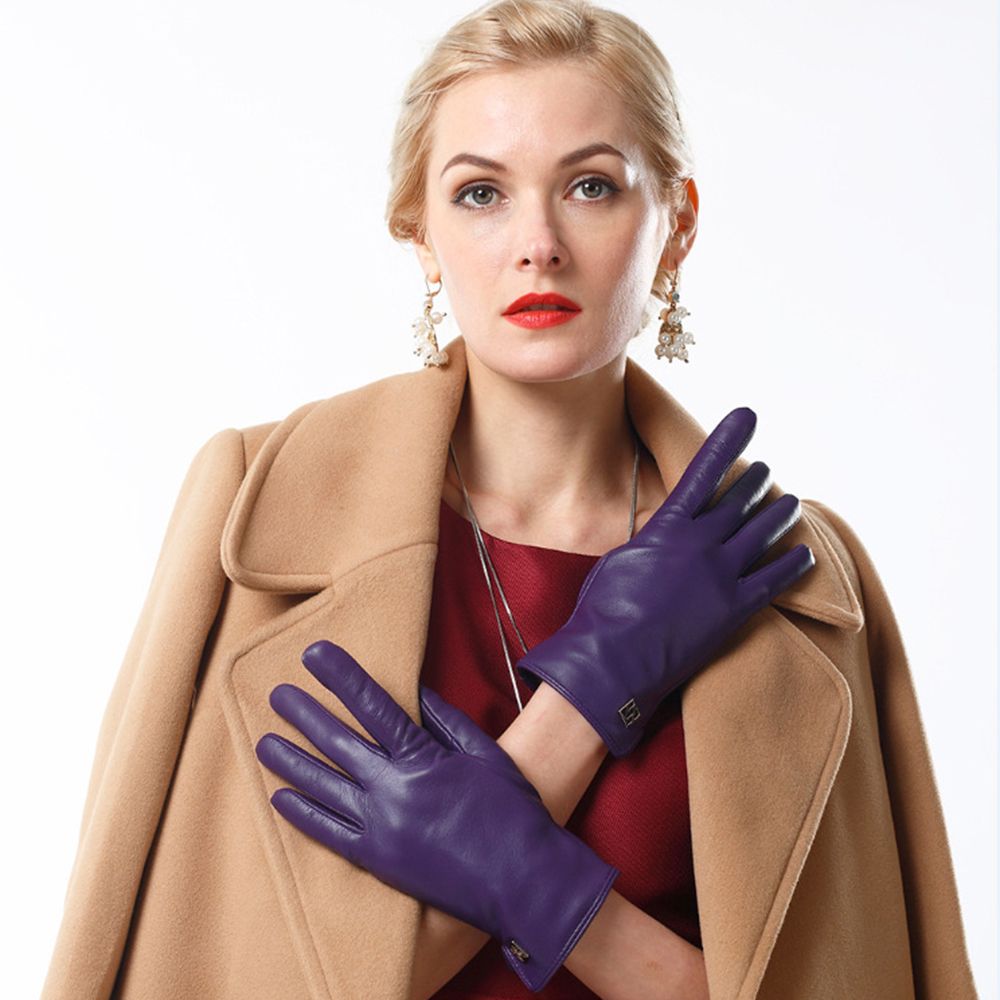 Gants En Cuir De Mouton Vritable Pour Femmes lgants Et  ... - 2