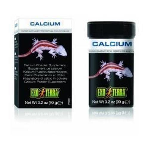 Supplement De Calcium En Poudre 90 G - Pour Reptiles Et Amphibiens