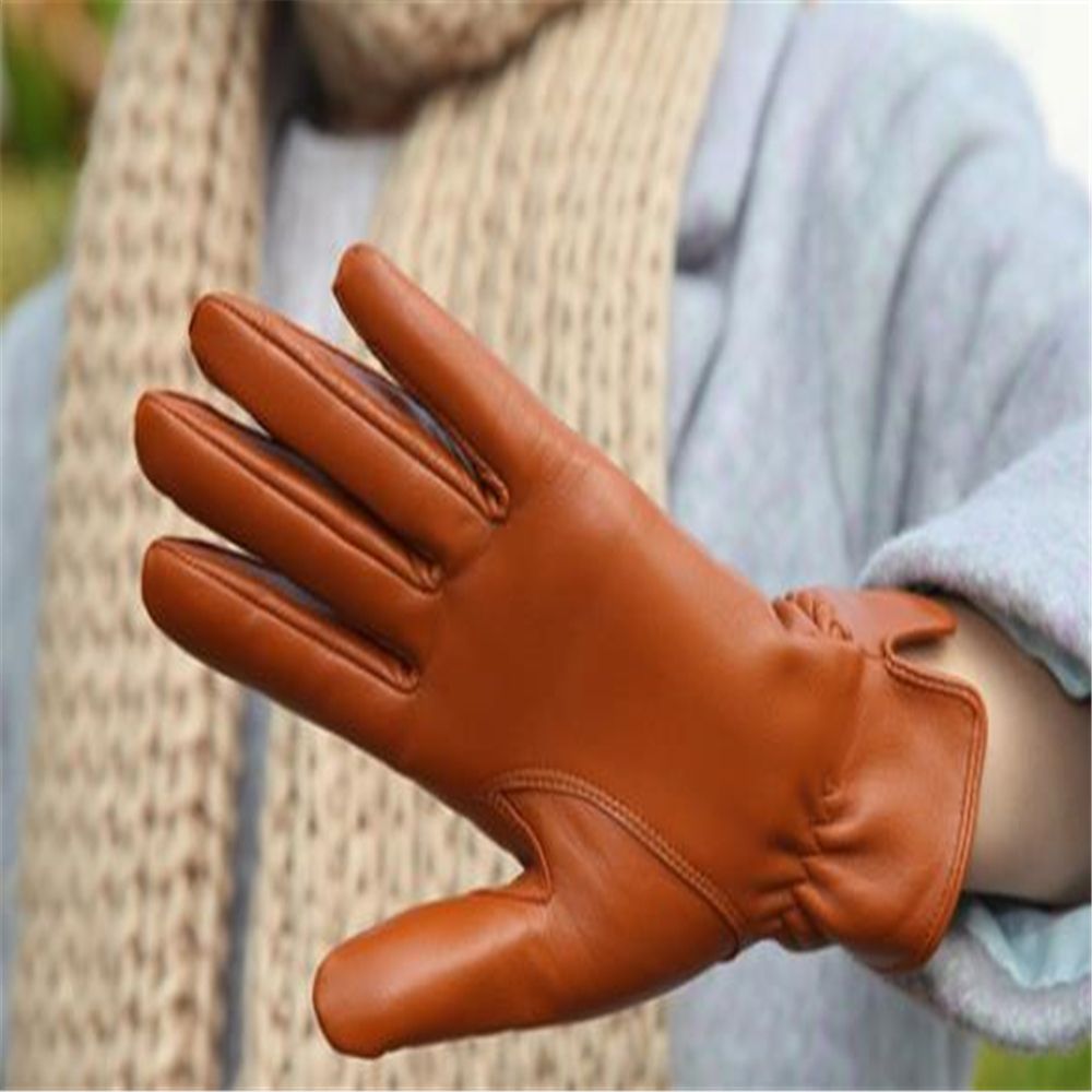 Gants En Peau De Mouton Vritable 100% Pour Femmes Mitaines ... - 5