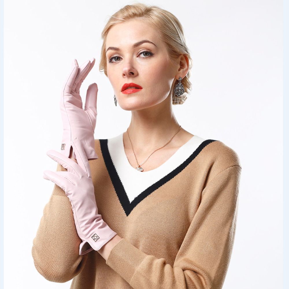 Gants En Cuir De Mouton Vritable Pour Femmes lgants Et  ...