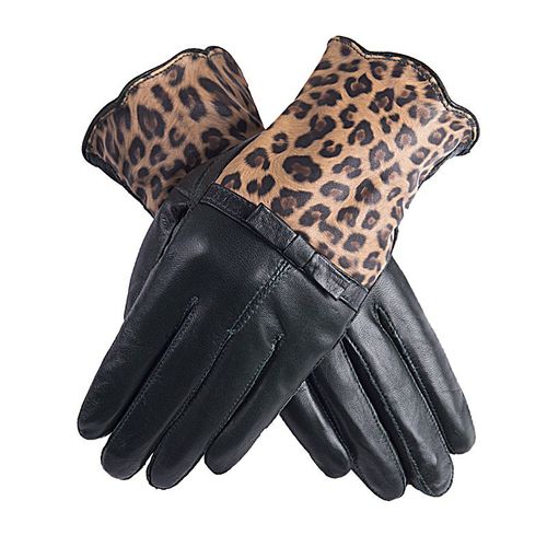 Gants En Cuir De Mouton Pour Femmes Plus Velours Épaississement Qualité Nouveau Automne Et Hiver S2806