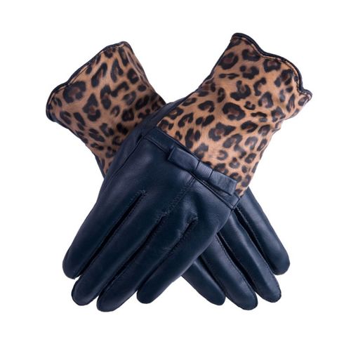Gants En Cuir De Mouton Pour Femmes Plus Velours Épaississement Qualité Nouveau Automne Et Hiver S2806