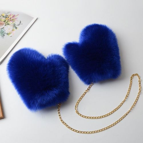 Gants En Fausse Fourrure Pour Femmes Écologiques Mitaines En Fourrure De Renard Artificielle Chauffe-Mains En Peluche Mignon Mode D'hiver S2474
