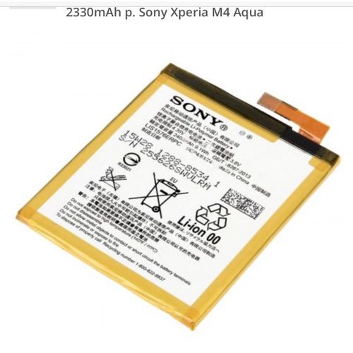 Lis1576erpc Batterie Origine Sony Xperia M4 Aqua