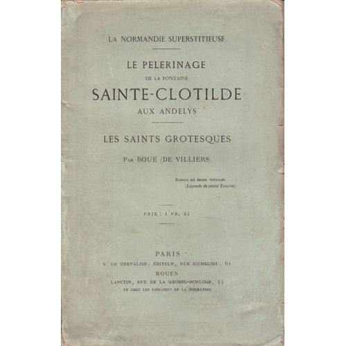 Le Pélerinage De La Fontaine Sainte Clotilde Aux Andelys 27