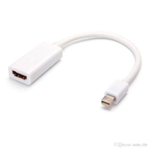 Hobby Tech Adaptateur Mini DisplayPort vers HDMI 1080 DPI Full HD Blanc