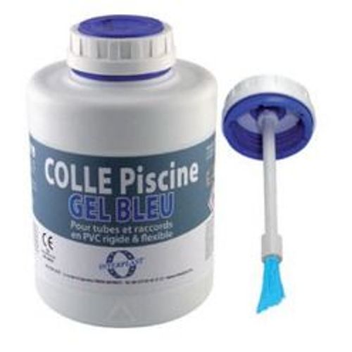 Colle pvc gel bleu interfix pour pvc souple et rigide - 1000 ml