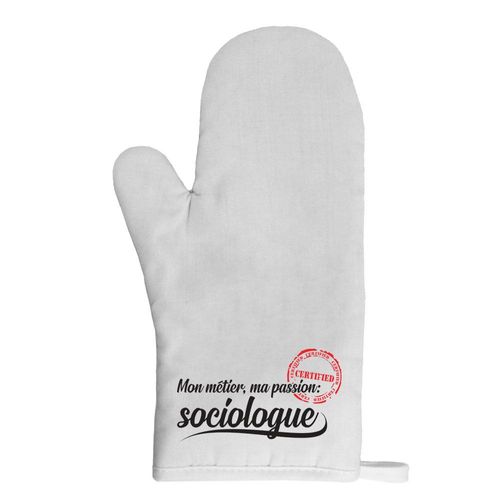 Gant De Cuisine Manique Métier Passion Sociologue